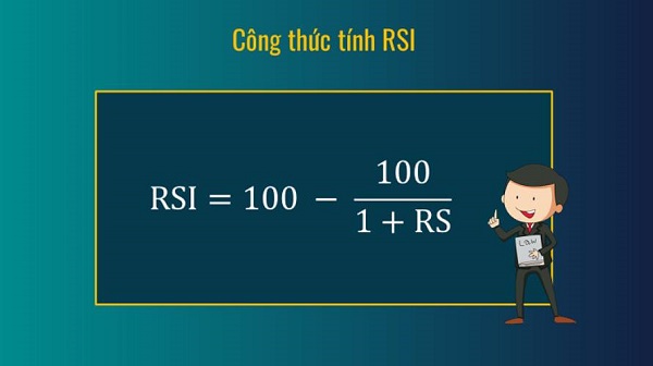 Công thức tính chỉ số RSI
